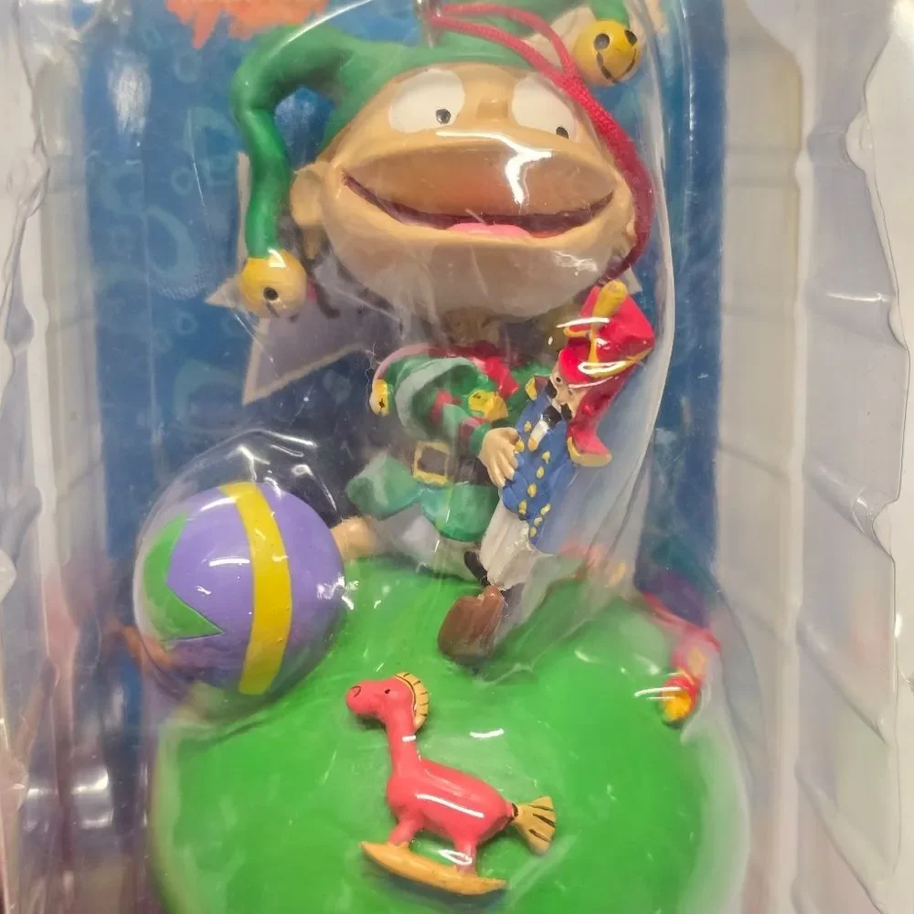 1998 Rauch Rugrats Christmas Tommy Elf Ornament Viacom Nickelodeon NEW VINTAGE